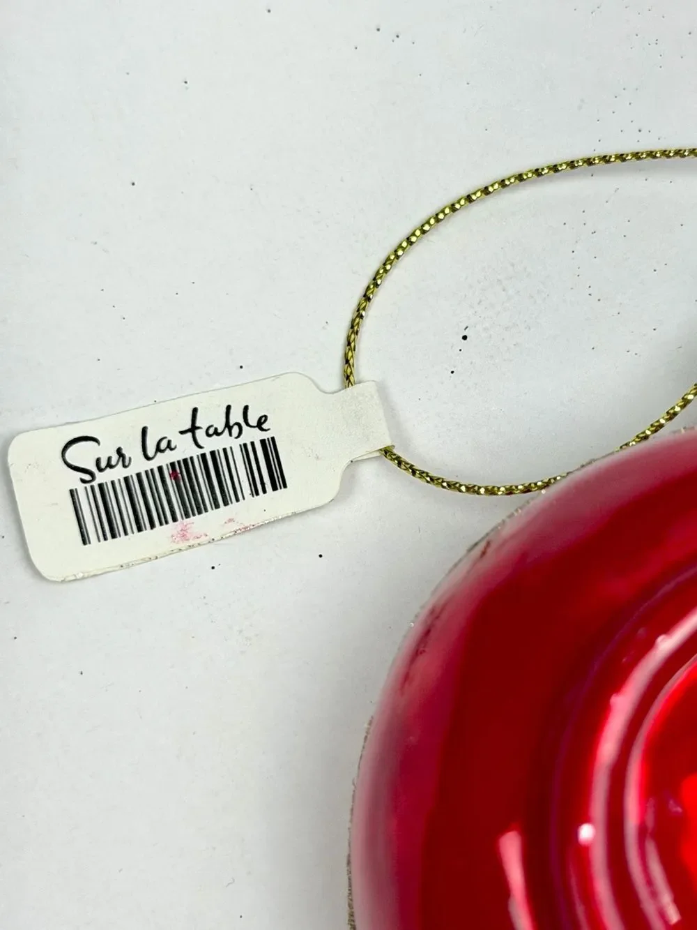 Glass Christmas Ornament Bowl Of Ramen made in Poland for Sur La Table
